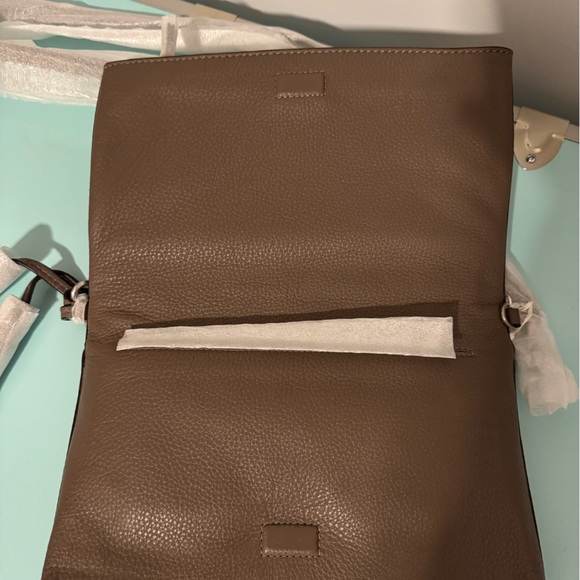 Tory Burch Gray Brown Crossbody Bag - Picture 2 of 6